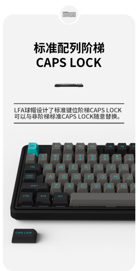 腹靈CMK98 MX冰薄荷機械鍵盤