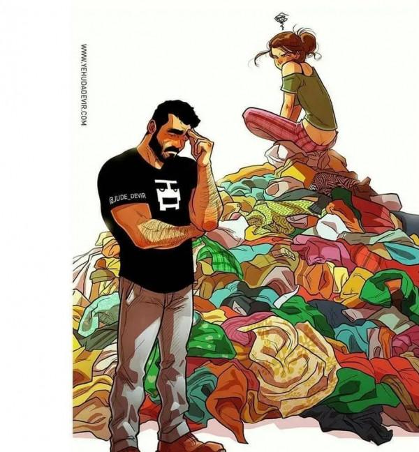 硬漢畫與嬌妻婚後“鬼畜”日常,562萬網友點贊:這愛情我也想要 硬漢畫與嬌妻婚後“鬼畜”日常,562萬網友點贊:這愛情我也想要