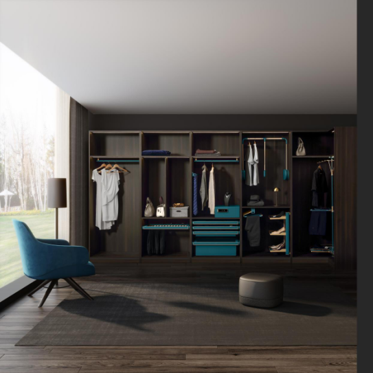 有了悍高BV系列衣櫃收納五金，美衣和美衣櫥我都要