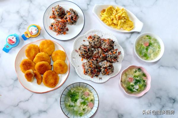 小學生早餐吃什麼？簡單實用接地氣的7天早餐，媽媽不起早輕鬆做