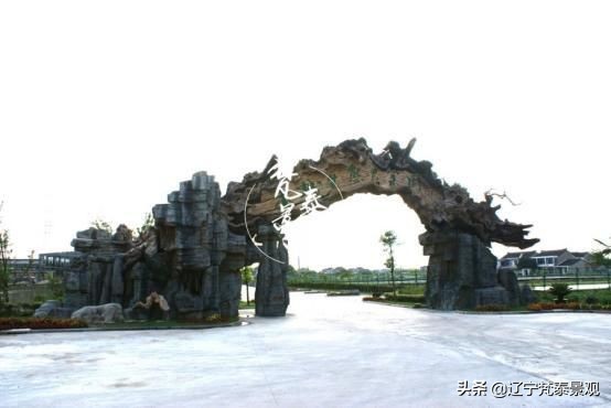 水泥景觀大門,成品真的太讚了 水泥景觀大門,成品真的太讚了