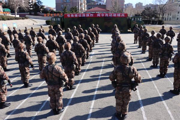 陸軍某海防旅防空營：號角催徵旌旗烈，聞令而動礪精兵