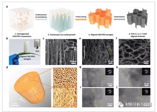 布里斯托大學：冰模板化可持續碳氣凝膠，用於鈉離子和鉀離子電池
