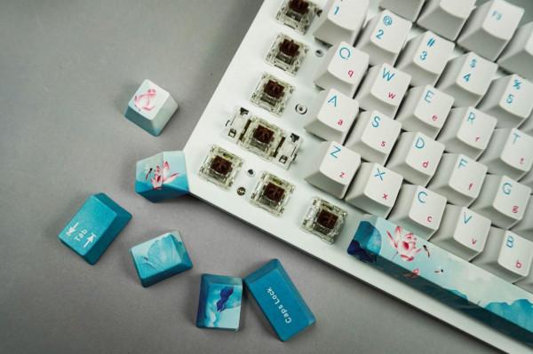 國風當道，鍵盤氛圍拉起，蓮韻風鍵盤得搞一把