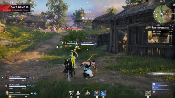 永劫無間預選賽決賽：梅花樁KZ獨狼秀翻全場 ASE天海雙抓擊潰對手