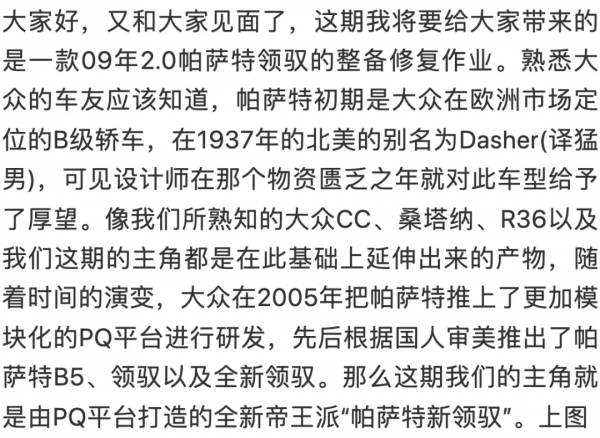 老車翻新：老驥伏櫪，志在千里，09帕薩特領馭整備翻新，滿血復活