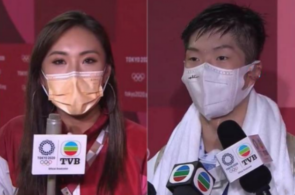 採訪張家朗時失宜女主持嫁人，男方系美日混血，婚後定居日本