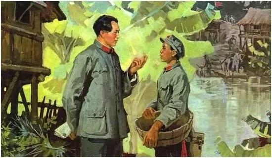 你們見過描述毛主席長征途中的油畫嗎? 你們見過描述毛主席長征途中的油畫嗎?