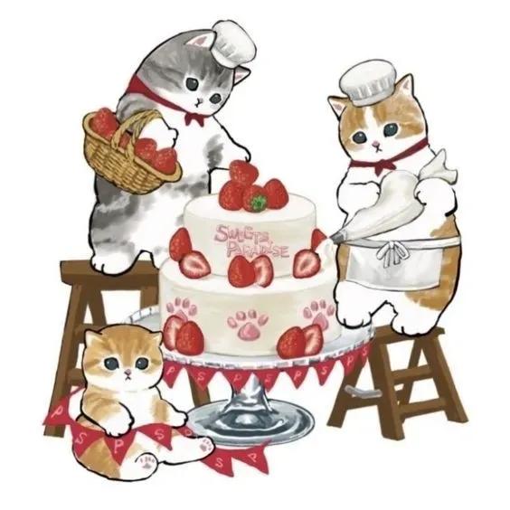 治癒系萌貓頭像第三波，日系清新可愛風