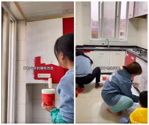 她用15小時時間,低預算改造自家髒舊廚房,讓雜亂廚房變乾淨整潔 她用15小時時間,低預算改造自家髒舊廚房,讓雜亂廚房變乾淨整潔