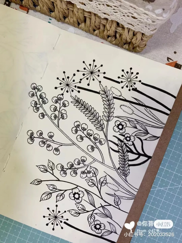 頂級創意線描,張張精緻走心,不收藏太可惜了 頂級創意線描,張張精緻走心,不收藏太可惜了