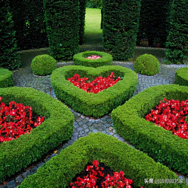 西式的規則式花園長什麼樣？我們可不可以做