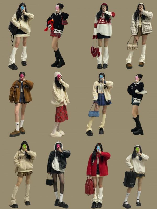 今年火了一種“褲腿襪”，保暖又時尚，掌握穿搭秘訣試著凹造型吧