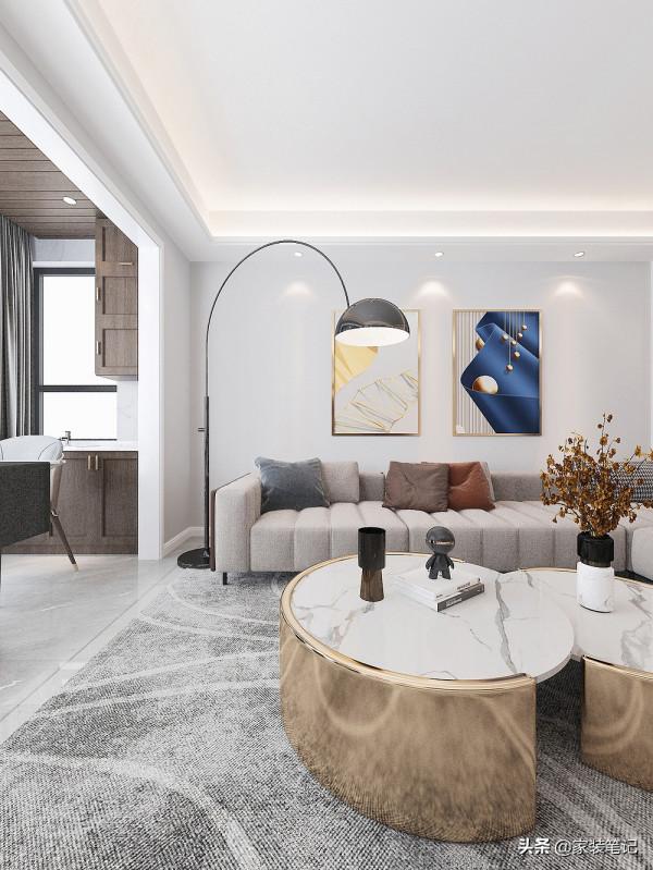 越來越多的人喜歡現代風裝修，看了她家之後，我也愛上了，很舒適