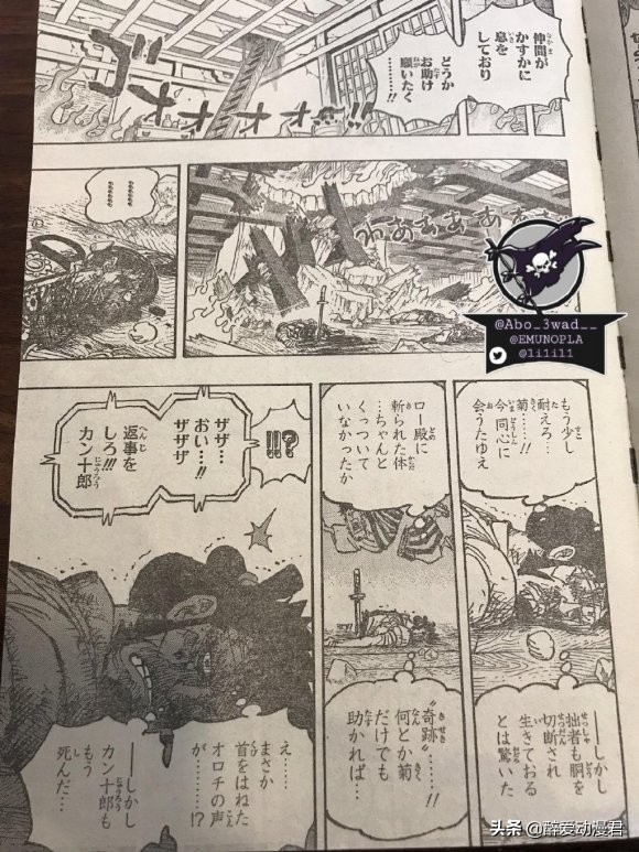 海賊王1030話全圖,基德和羅能力先後覺醒,重傷四皇大媽 海賊王1030話全圖,基德和羅能力先後覺醒,重傷四皇大媽