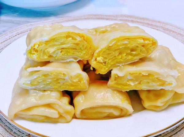 冬季，不可錯過的一道暖胃早餐，一卷一蒸很簡單，老人孩子都喜歡