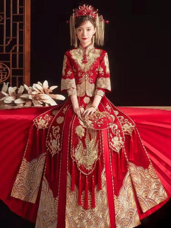 結婚為什麼要穿秀禾服，不只是一種潮流，而是中國傳統文化的傳承