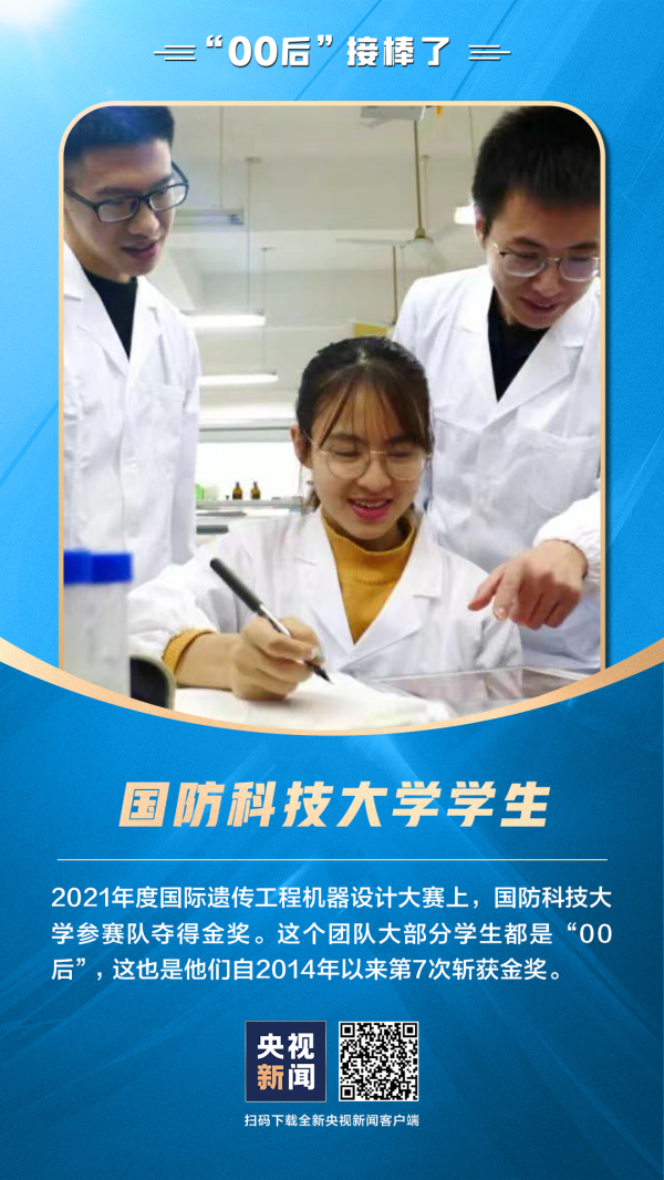 2021年我們的“00後”接棒了！未來可期