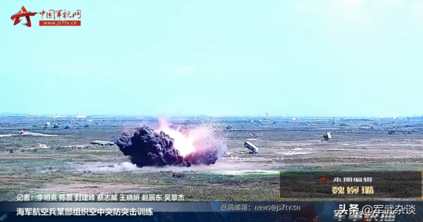 解放軍“飛豹”突襲，攜鐳射制導炸彈，模擬突擊臺軍“愛國者”