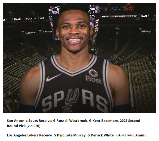 NBA官宣兩筆簽約,馬刺湖人3換3方案,火箭或和兩隊談沃爾交易 NBA官宣兩筆簽約,馬刺湖人3換3方案,火箭或和兩隊談沃爾交易