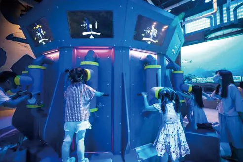 走進全息互動場館——石景山“ioi 海洋世界” 走進全息互動場館——石景山“ioi 海洋世界”