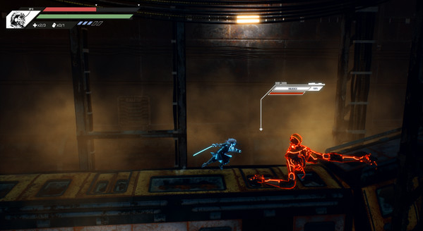 賽博風橫板清關遊戲《盲目命運：江戶之彌》上線steam 明年第一季度發售