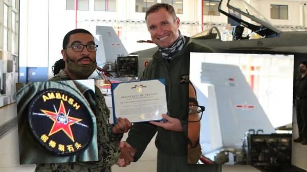 樞密院十號：就在“中國隱形艦載機首飛”的當天，美媒釋出了一張照片