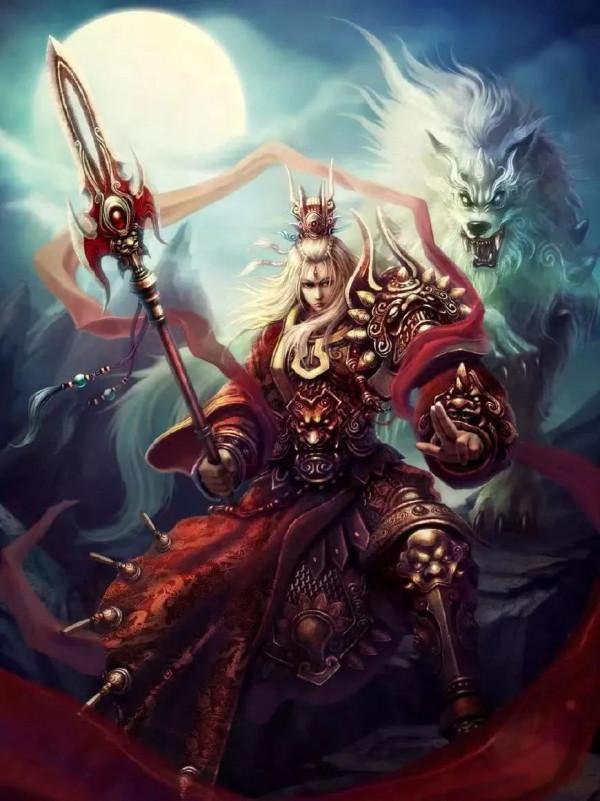 各族民間故事·漢族：二郎神擔山攆太陽