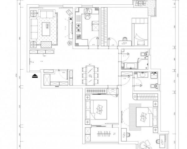 京東居家——127平現代風格-日出的那一刻 京東居家——127平現代風格-日出的那一刻