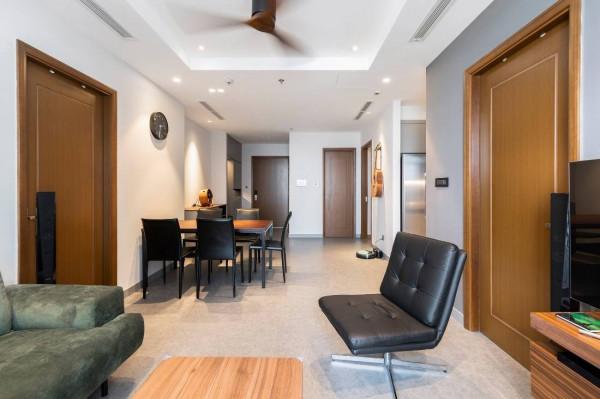 這套房裝修太治癒了，黑白棕做主色調，進門就是放鬆時刻