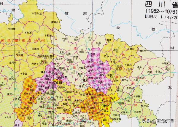 四川省的區劃調整,18個地級市之一,達州市為何有7個區縣? 四川省的區劃調整,18個地級市之一,達州市為何有7個區縣?