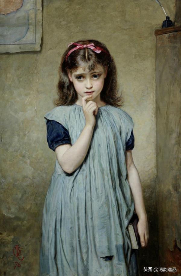 英國藝術家C.S. Lidderdale油畫作品欣賞