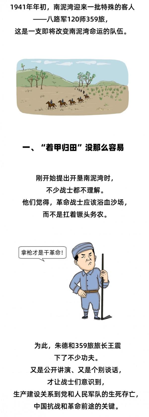 漫繪黨史|“陝北的好江南”:南泥灣 漫繪黨史|“陝北的好江南”:南泥灣