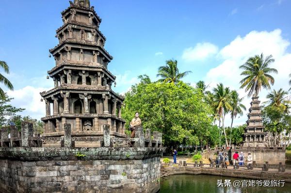 海南也有古塔，建於元代的宋朝風格石塔，八百年傳頌滿滿的父愛