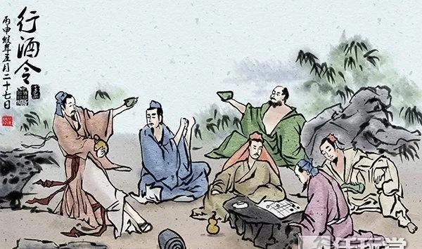 古人飲酒作詩詞