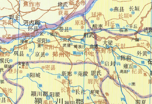 河南開封、登封、封丘，三地名字中都有“封”字，來歷是一樣的嗎