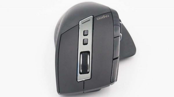 可同時連4臺終端裝置,一鍵切換,雷柏多模式無線滑鼠MT750W拆解 可同時連4臺終端裝置,一鍵切換,雷柏多模式無線滑鼠MT750W拆解