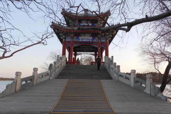 初冬頤和園 西堤觀六橋