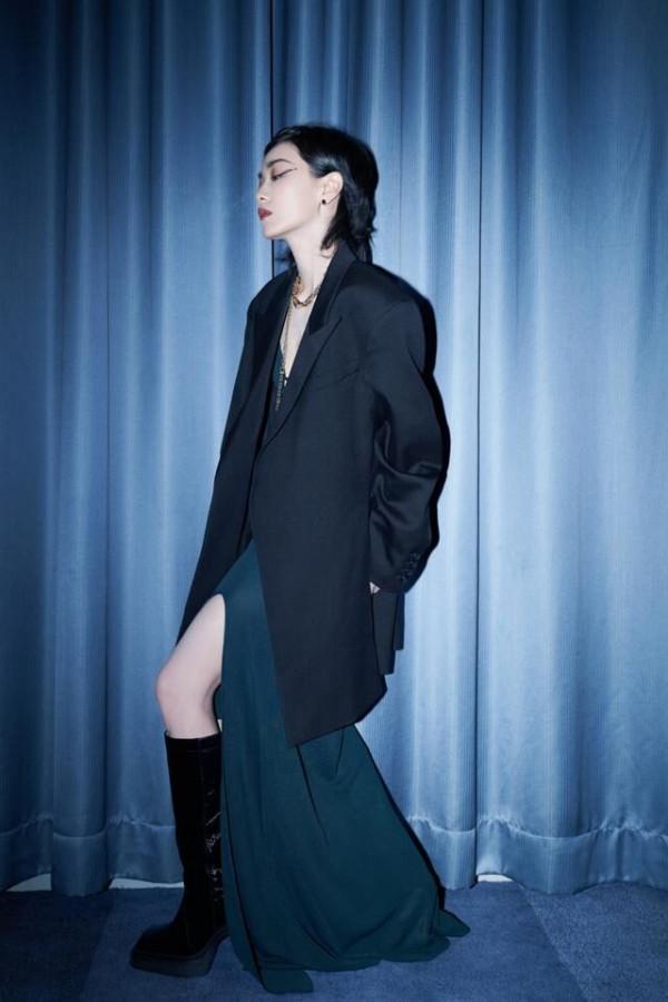 郭采潔的時尚看不懂，“叛逆”打扮走紅毯，是真時髦還是博眼球？