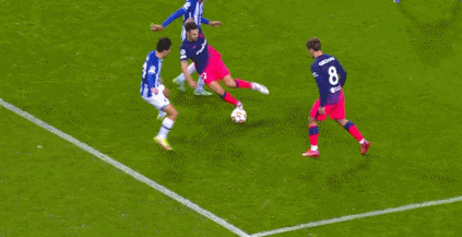 歐冠-馬競3-1波爾圖小組第二晉級 格子傳射兩隊各一人染紅