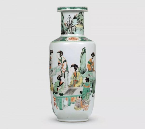 如花美眷 似水流年---康熙瓷器上的仕女圖賞析