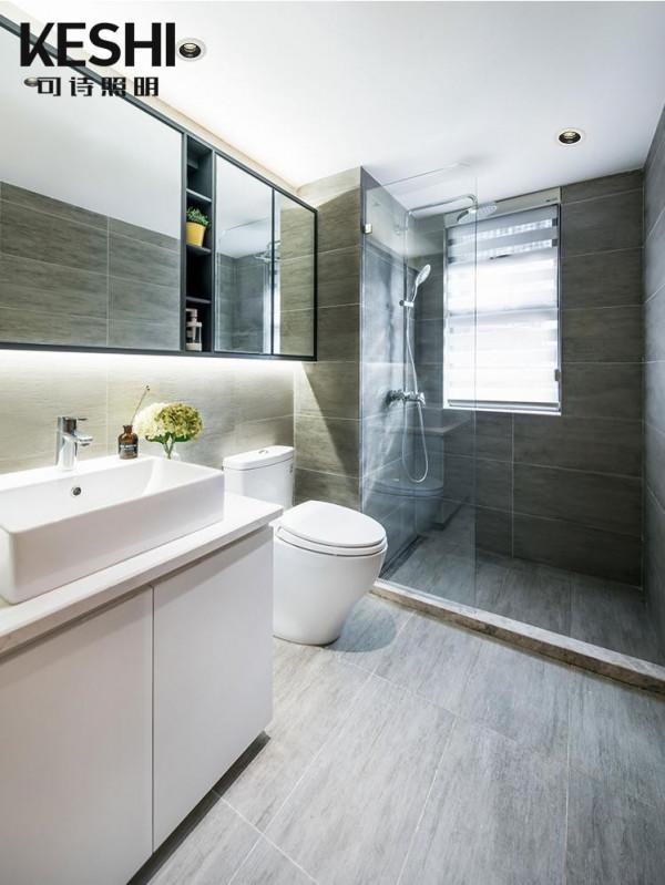 要想生活精緻 連衛浴間也需要燈光設計加持