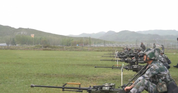 解放軍邊防部隊神器:威力比肩機炮,能夠高平兩用的02式高射機槍 解放軍邊防部隊神器:威力比肩機炮,能夠高平兩用的02式高射機槍