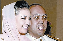 馬來西亞最美王妃，婚後不堪奴役逃離王室，後控訴王子遭無人執法