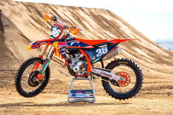 KTM 2022 AMA 越野工廠賽車 250、450 SX-F