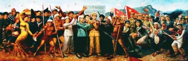 緬懷毛主席——美術作品之毛澤東在建國初期