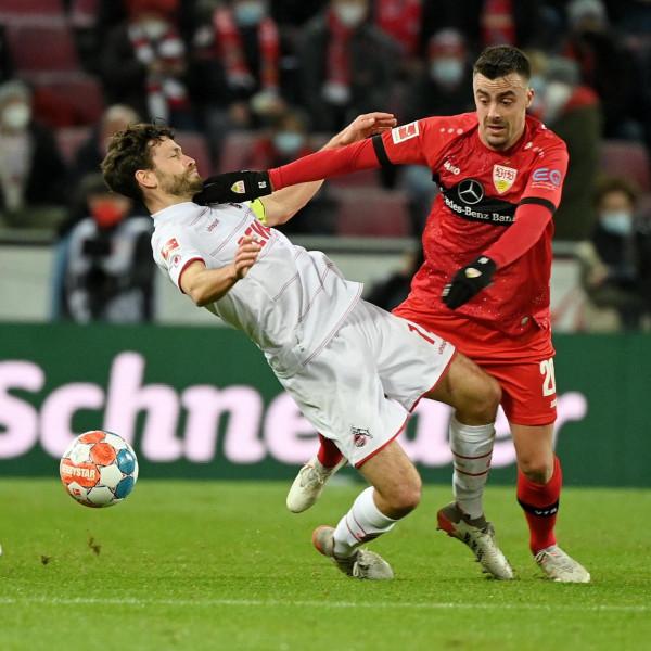 足球——德甲：科隆勝斯圖加特