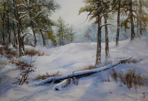 中國當代最具收藏價值畫家：楊忠義