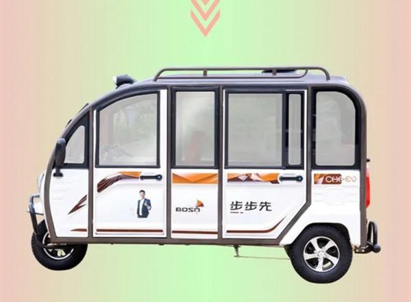 步步先S600三輪乘用車測評：1000W電機，動力足，最大可載6人