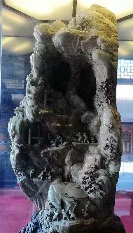 故宮博物院系列——“鎮院之寶”大禹治水圖玉山